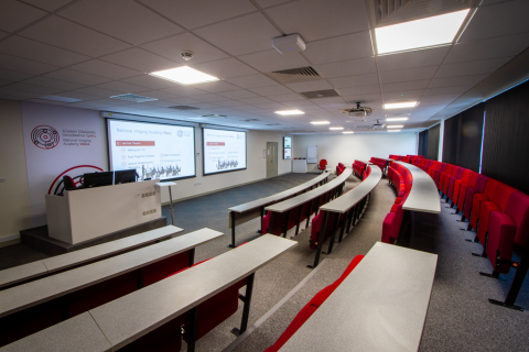 lecture theatre image of seats